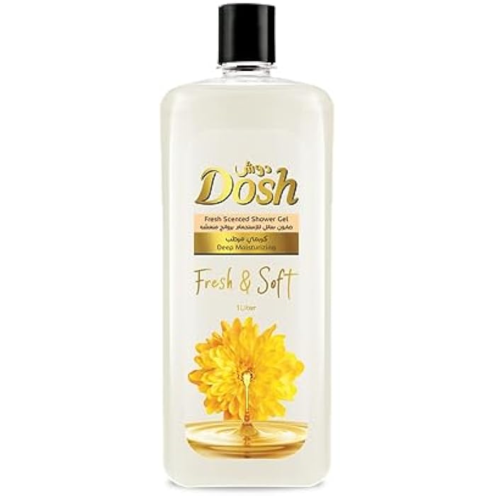 Dosh Shower Gel 1 Liter White - Image 2